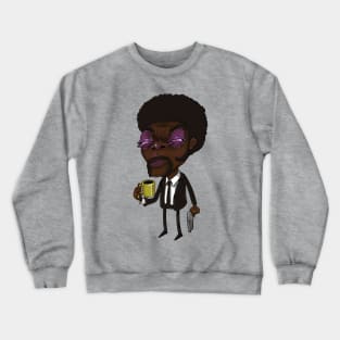 Samuel Jackson before Coffee Crewneck Sweatshirt